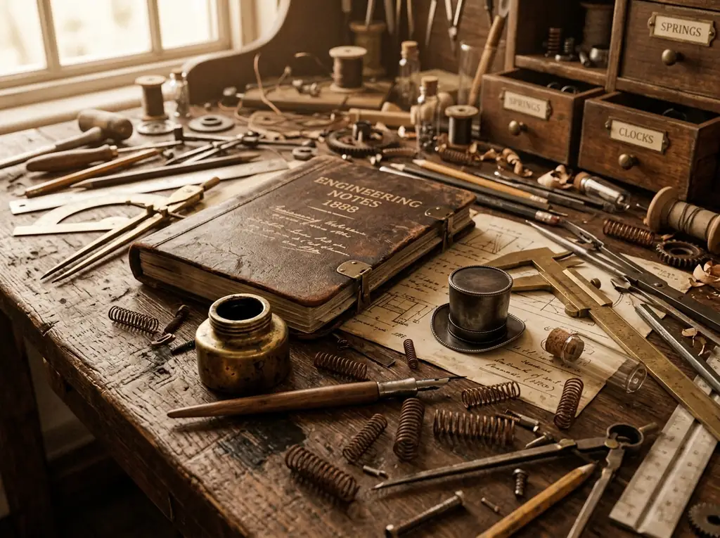 Inventor's journal sketches